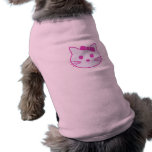 Cartoon Anime Cat Face Pet Clothing