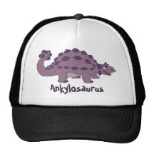 Cartoon Ankylosaurus Mesh Hat