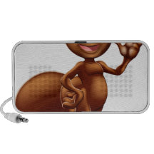 Cartoon ant mascot mini speaker