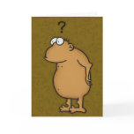 Cartoon Ape Greeting Card