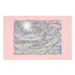 Cartoon Art Ship Stationery