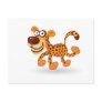 Cartoon baby Leopard Postcards