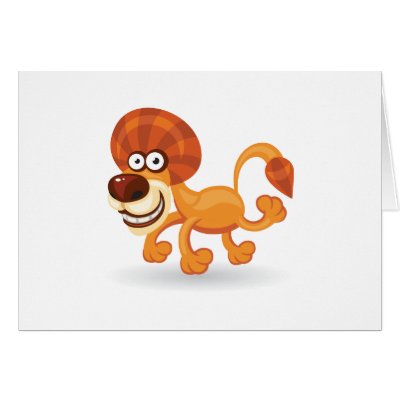 Cartoon baby Lion by artimatter