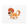 Cartoon baby Lion Post Card