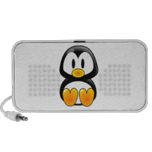 Cartoon Baby Penguin Travelling Speakers