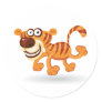 Cartoon baby tiger