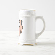 Cartoon Bad Pick up Line Slimy Moustache Guy Mugs