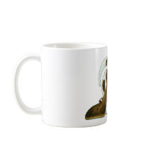 Cartoon Basset Hound, A Dog's Life Mug