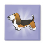 Cartoon Basset Hound