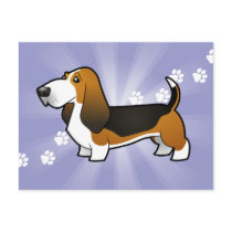 Cartoon Basset Hound