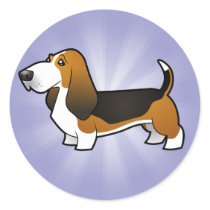 Cartoon Basset Hound