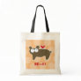 Cartoon Bear Kid Cute Custom Gift Tote Bag