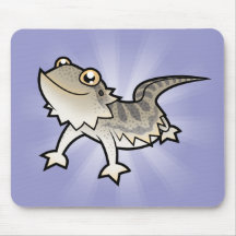 Cartoon Bearded Dragon / Rankin Dragon Mousepads