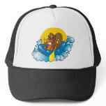Cartoon Beaver River Rafting