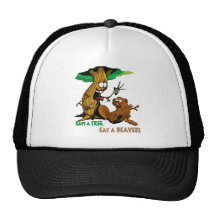cartoon-beaver trucker hats
