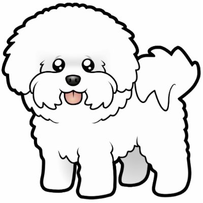 Cartoon Bichon Frise by CartoonizeMyPet