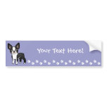 Cartoon Boston Terrier