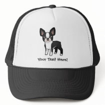 Cartoon Boston Terrier