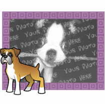 Cartoon Boxer Photo Frame