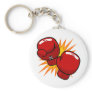 Cartoon Boxing Gloves Key Chains