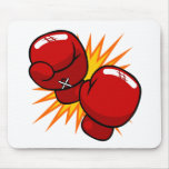 Cartoon Boxing Gloves Mouse Pads