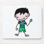 cartoon boy  collection mouse mat