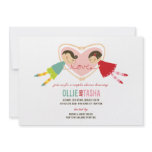 Cartoon Boy Girl Love Heart Couples Wedding Shower