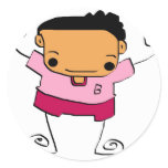 cartoon boy stickers