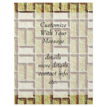 Cartoon Bricks Flyer