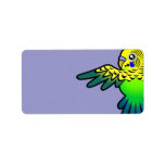 Cartoon Budgie