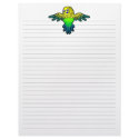 Cartoon Budgie letterhead