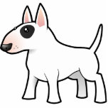 Cartoon Bull Terrier Photo Sculpture