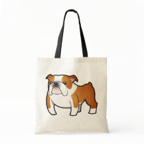 Cartoon Bulldog Bags