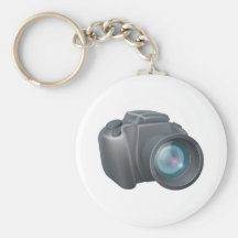 Cartoon camera illustration keychains