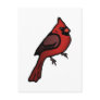 Cartoon Cardinal Design Postcards