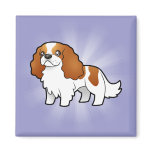 Cartoon Cavalier King Charles Spaniel