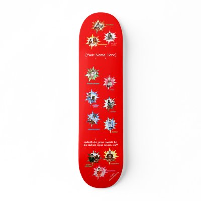 Cartoon Character Professionals, Skateboard] by IBelieveInMe