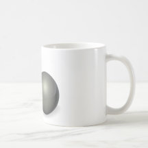 Cartoon cherry bomb with lit fuse mug