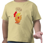 Cartoon Chicken  Shirt | Cute Chicken Cartoon Tee