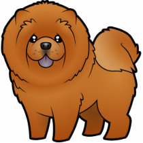 Cartoon Chow Chow