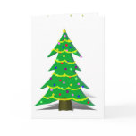 Cartoon Christmas Tree Cards