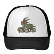 Cartoon Chupacabra Trucker Hat