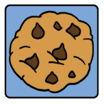 Cartoon Clip Art Chocolate Chip Cookie Dessert Photo Cutout