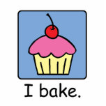 Cartoon Clip Art Cupcake Dessert Pink Frosting Photo Cutouts