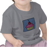 Cartoon Clip Art Cupcake Frosting Cherry Dessert Tees