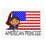 Cartoon Clip Art Cute Princess Girl Birthday Party Invite