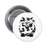 Cartoon Cow Button