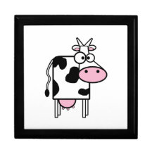 Cartoon Cow Gift Box