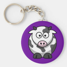 Cartoon Cow Key Chain