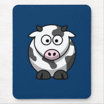 Cartoon Cow Mousepad